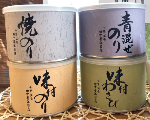 田中屋海苔店_海苔ミニ缶 田中屋海苔店_海苔ミニ缶
